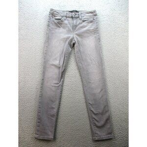 Joe's Jeans Women's Size 27 Gray Toothpick Skinny Leg Ankle Cotton Blend Denim